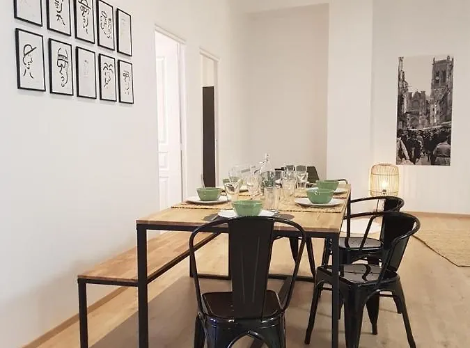 Boutique Grand appartement, 3 chambres, centre de Dieppe