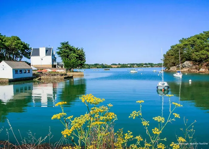 Maison 4 personnes en bord de mer - Golfe du Morbihan Baden