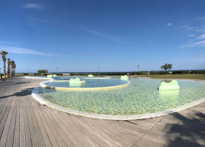 Barcaresa-LA PERLE VUE MER PIEDS DANS L'EAU CLIM WIFI Leucate Privée