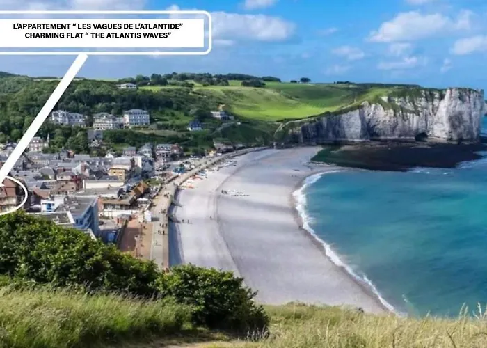 Etretat - Centre plage - Gîte Les Vagues de l'Atlantide