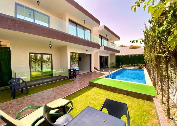 VILLA AMALOU AVEC PISCINE FAMILLE UNIQUEMENt Agadir