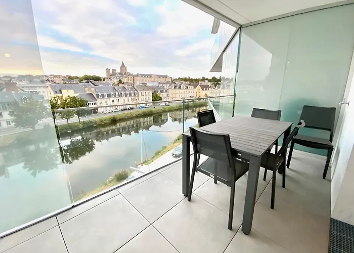 Appartement Presqu'île de Caen, Terrasse&Parking acceptant les animaux