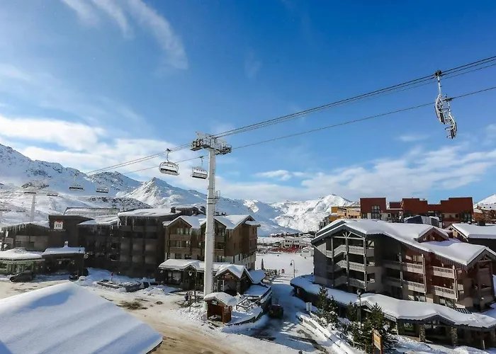 Studio rénové avec balcon, centre Val Thorens, proche pistes, 2 pers, 3 Flocons Argent - FR-1-637-26
