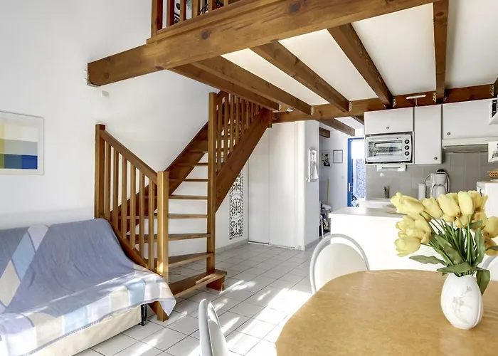 Maison T2 mezzanine près de l'océan - 5/6 personnes - terrasse et parking privé - 40600 Biscarrosse - FR-1-521-23