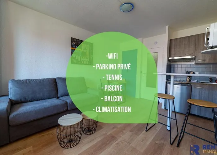 Appartement L'Areneparking Privewifibalconpiscine à Fréjus acceptant les animaux