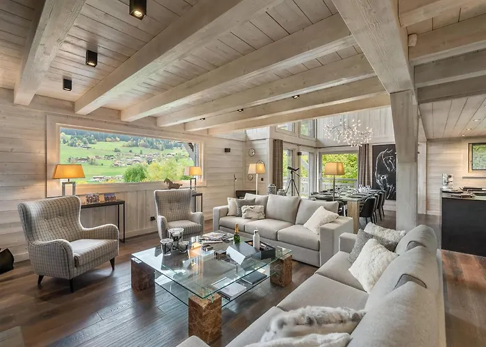Chalet Chaleureux Avec Jacuzzi Et Home-Cinema - Fr-1-569-51 Megève