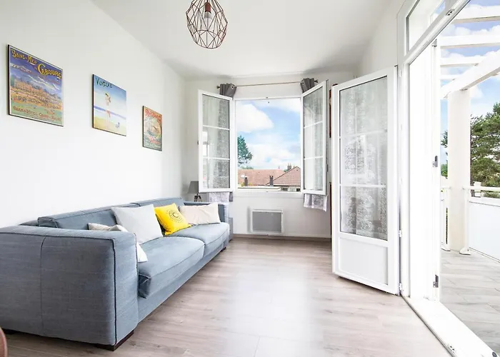 Villa Arboree En Front De Mer Cabourg
