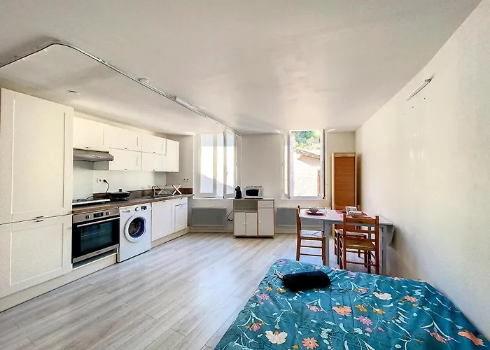 Boutique Appartement Gorges Du Verdon - Hyper Centre Castellane - Rue Pietonne - Studio 3 Couchages