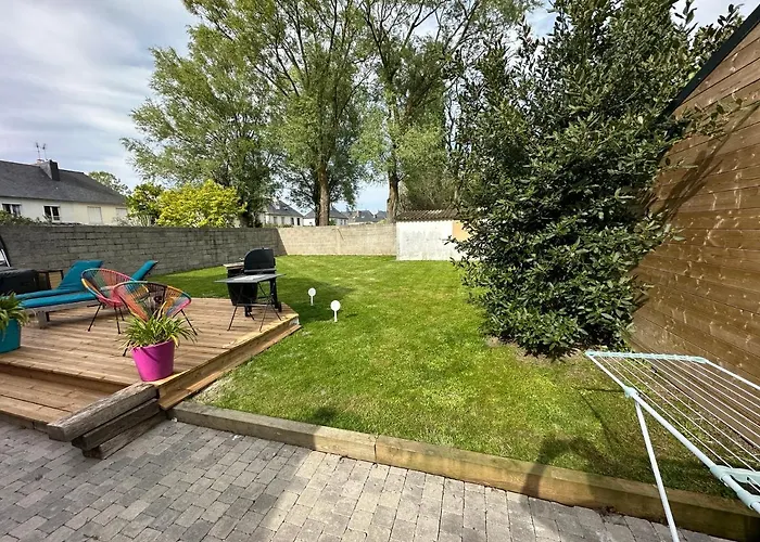 Maison Toute Equipee 3 Chambres Avec Jardin Calme Et Spa Saint-Malo acceptant les animaux