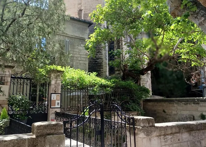 MAISON DE CHARME AVEC COUR, proche rue des Teinturiers Avignon Privée