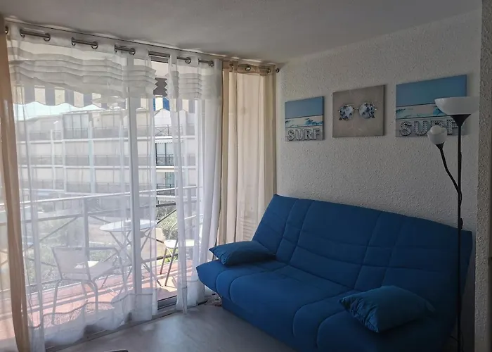 Studio meublé 4 à 6 couchages residence le Lagon Bleu Le Grau du Roi