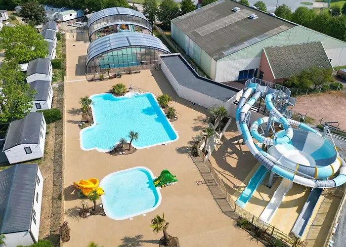 Hôtel Camping Vagues Océanes Les Chevaliers à Houlgate acceptant les animaux