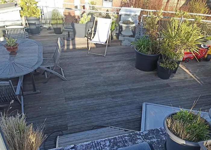 Maison De 130M2 Vue Mer Avec Roof Top, Plage A 200M Le Havre Privée