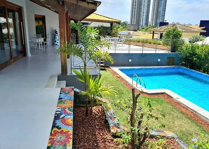 Villa Tranquila Casa Em Patamares Prox A Praia C Piscina à Salvador avec Piscine