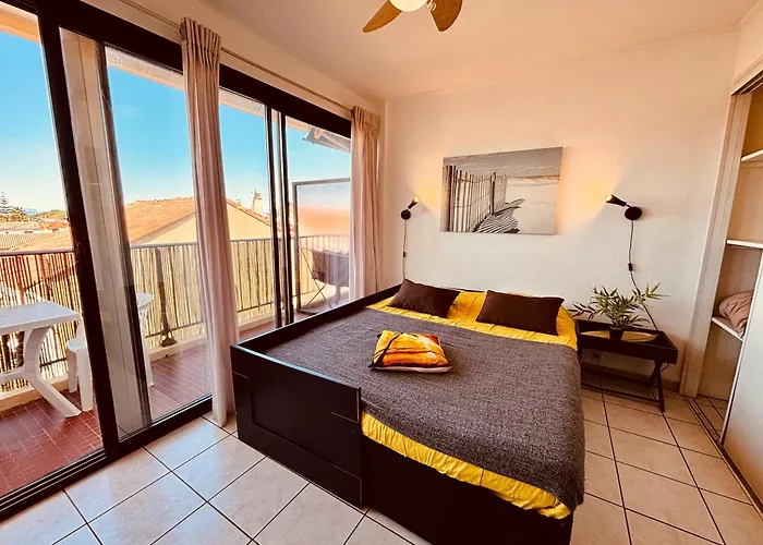 Studio moderne à la plage Canet-en-Roussillon