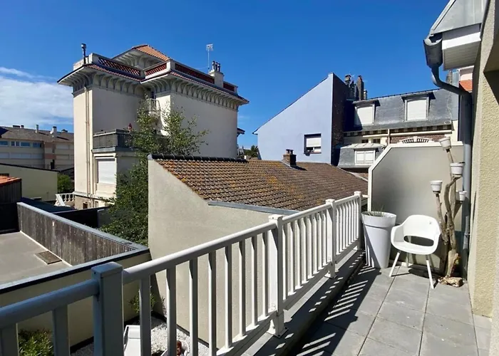 Bel appt 5 pers proche mer avec grande terrasse Le Touquet-Paris-Plage