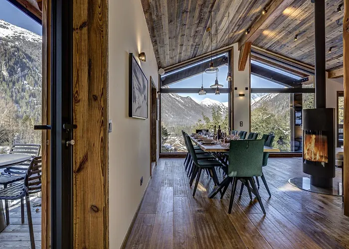 Chalet Green Forest Chamonix avec Piscine