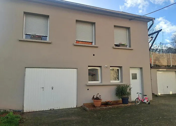 Villa le refuge du bonheur à Bitche avec Piscine