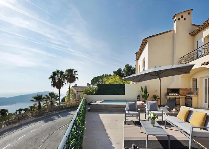 Suncatcher Dream Villa Villefranche 4 Bed, 4 Bath, Sea View