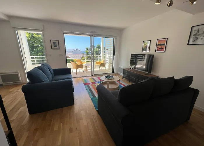 Appartement vue mer Carantec acceptant les animaux