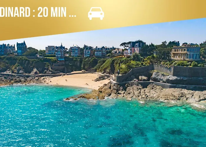Allen - 2min de la plage du sillon et intra Saint-Malo