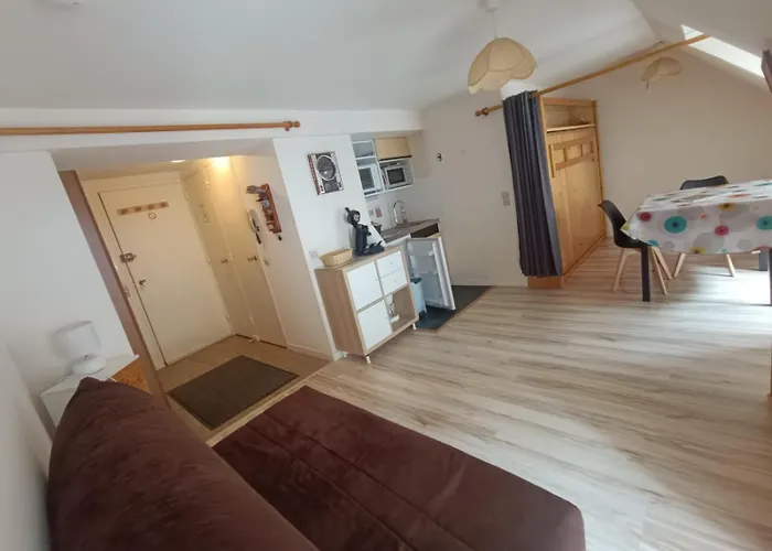 Studio classé 4 personnes face aux Thermes, avec coin nuit Le Mont-Dore