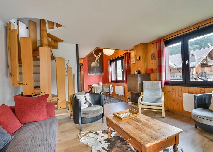 Duplex calme et spacieux pour 6, à proximité des pistes et du centre de Morzine - FR-1-684-8