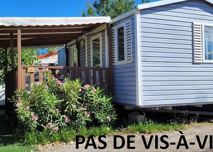 LES PIEDS DANS L'EAU A PALAVAS ! Mer à 50 m ! MHome 6 Pers climatisé T confort CAMPING 4 ETOILES