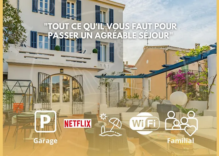Une Terrasse au Mourillon, calme et proche Plages Toulon Privée