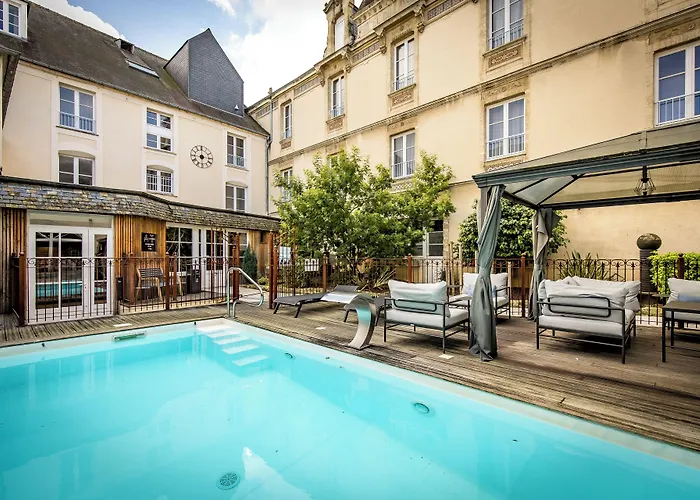 Hôtel De Brunville et La Table du Grand Luxembourg Bayeux Avec Terrain de Golf