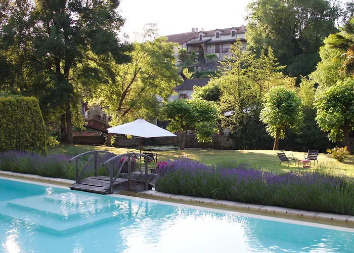 Hotel Le Moulin du Roc à Brantôme acceptant les animaux