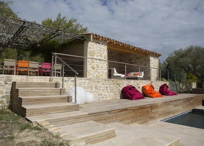 Villa Mas Des Avelines à Le Brulat Privée