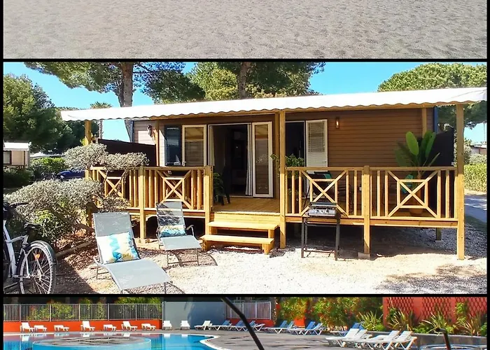 HappyMobilhome Argelès-sur-mer -plage à 500m- Camping 4 étoiles Del Mar