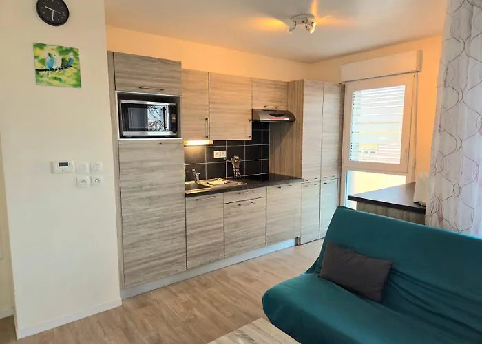 Appartement t2 lumineux avec balcon à Saint-Malo