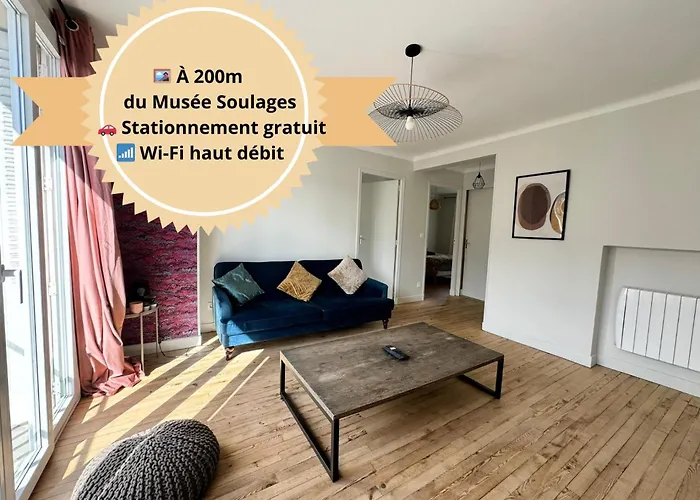 Appartement Le 122 - Parking à Rodez