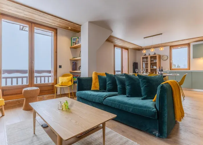 Ski Peak - Saskia Lodges 302 - Sensational New Apartment - 3 Bedroom, 3 Bathroom Vaujany