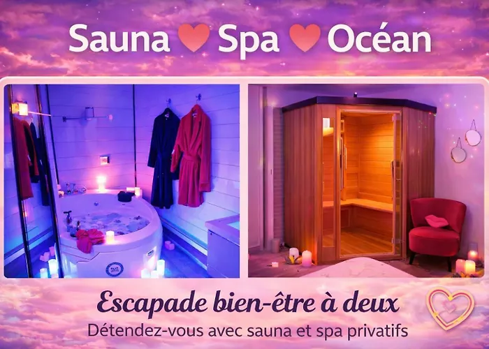 Studio Prestige Vue Océan Sauna Privé Plage à Pied Biscarrosse