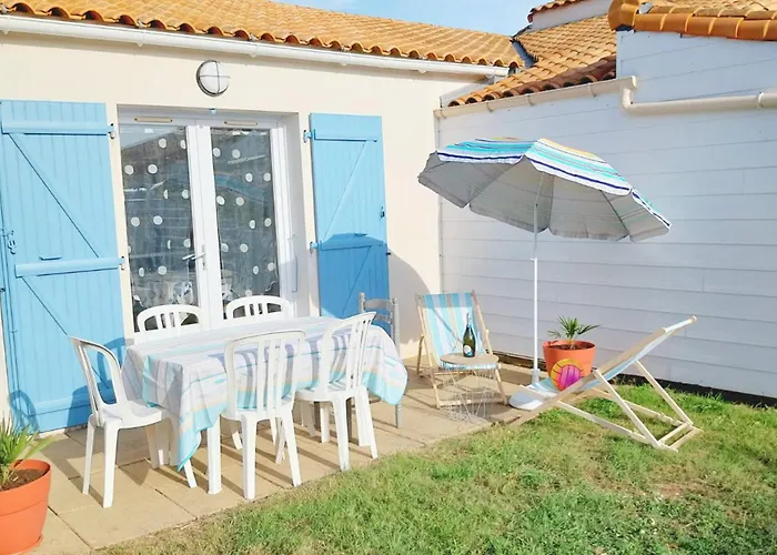 Maison avec Jardin, 900m Plage, 2 Chambres, Parking Inclus, Animaux Acceptés - La Tranche-sur-Mer - FR-1-22-173