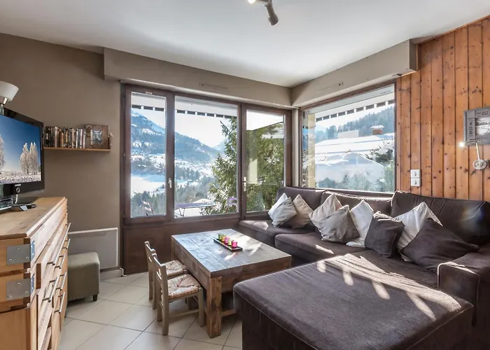 Appartement 2 pièces - Vue montagne, animaux admis, parking - FR-1-304-107 La Clusaz