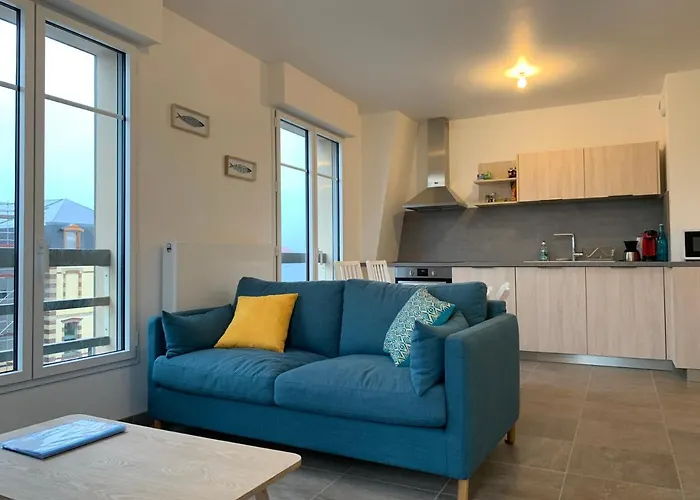 Appartement Le coquillage - parking privé - à Deauville